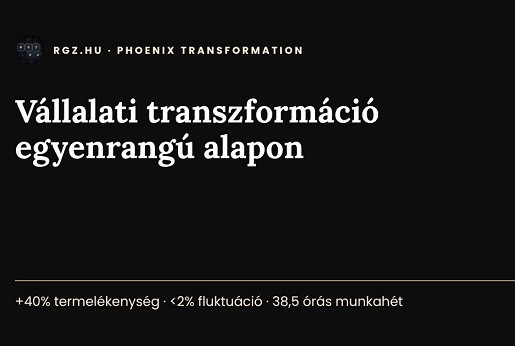 Vállalati transzformáció egyenrangú alapon: amikor a cég kinőtte a vezetőjét