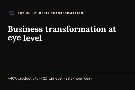 Business transformation at eye level: when the company has outgrown its leader
